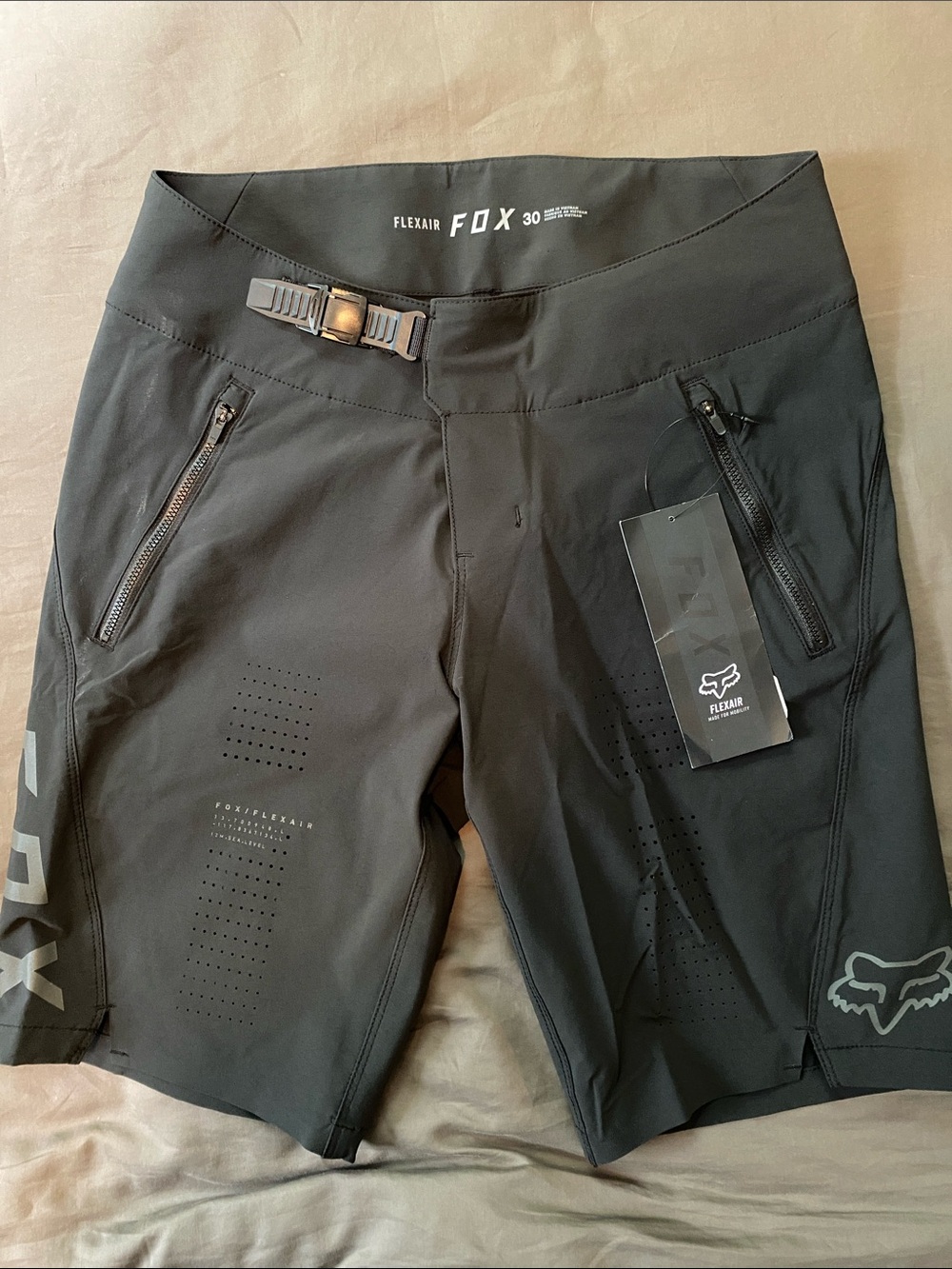 Men’s - Fox Flexair Black MTB Bike Shorts